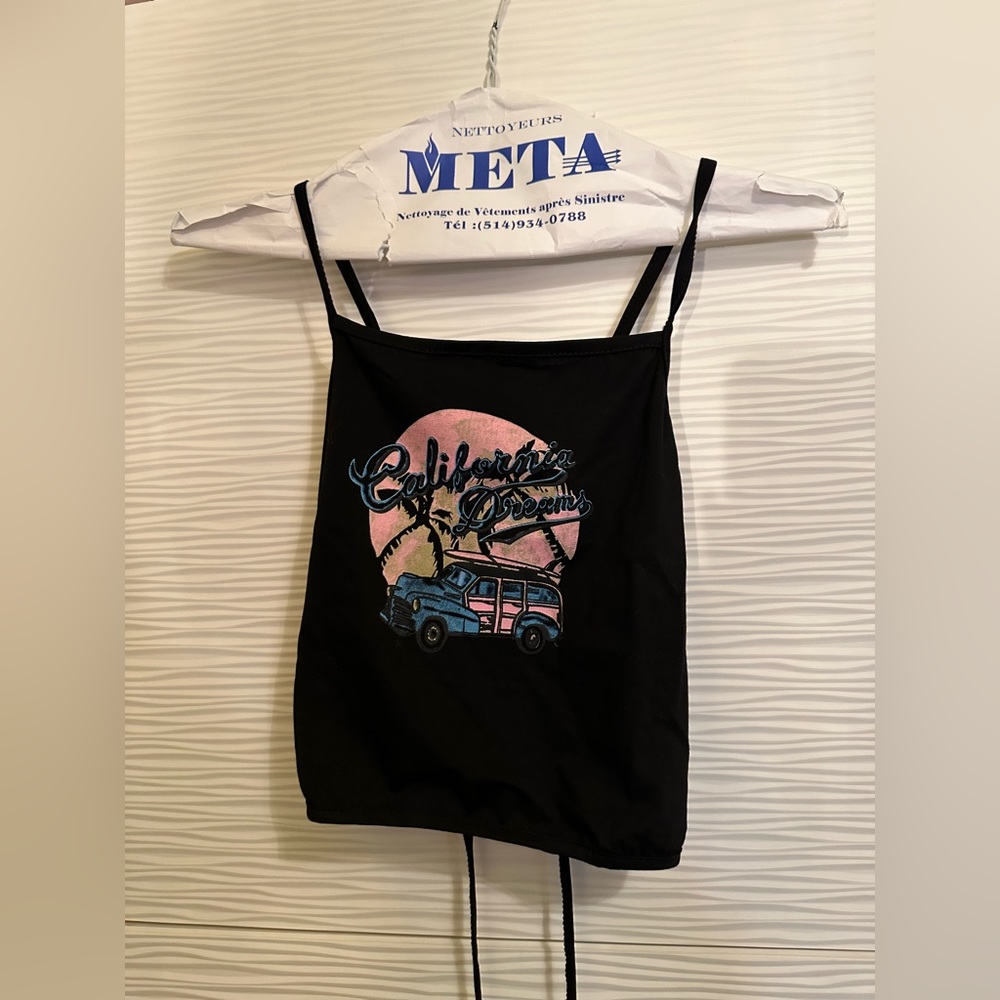 Shein crop tank